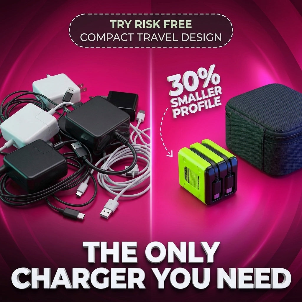 كابل شحن USB متعدد 4 في 1