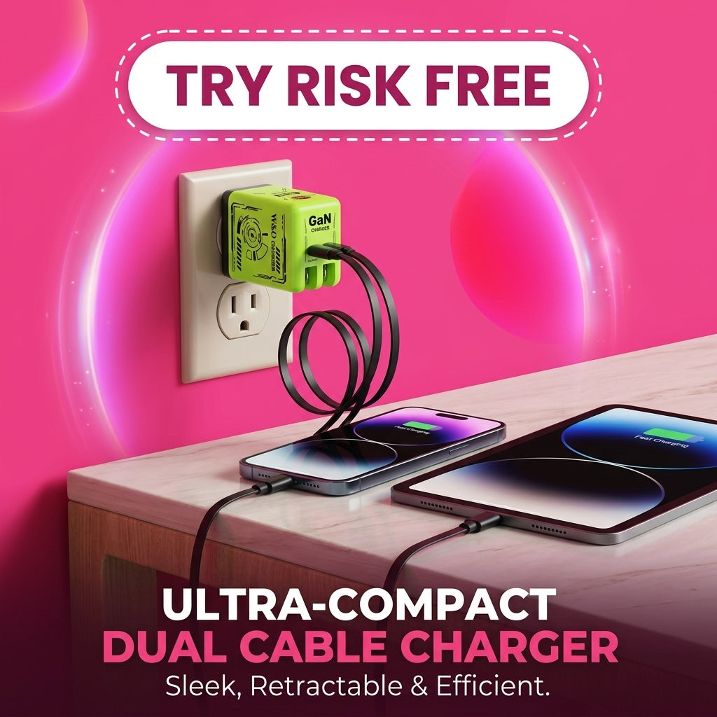 كابل شحن USB متعدد 4 في 1