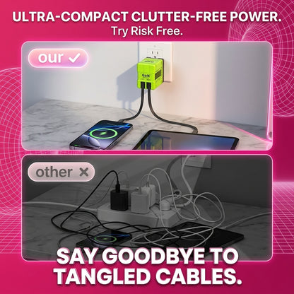كابل شحن USB متعدد 4 في 1